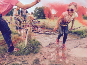 Colour bomb at The Bear Trail